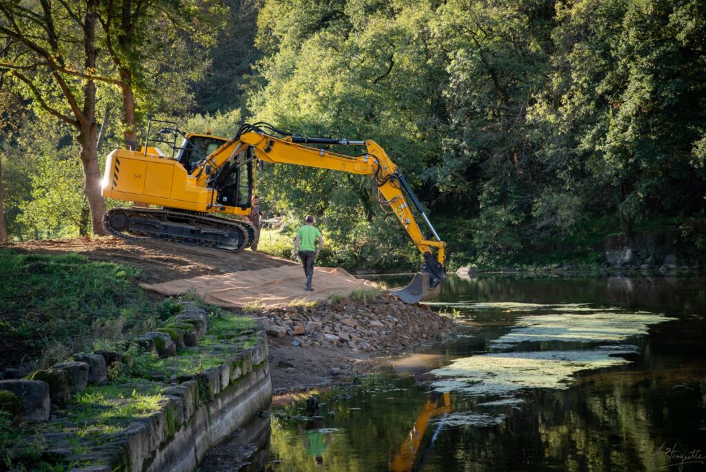 Photo Travaux Génie écologique Matthieu Le Meur
