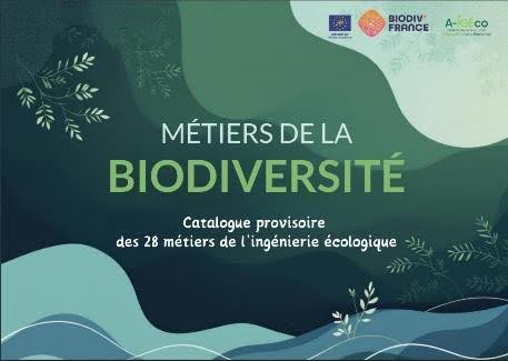 Découvrez les 28 fiches métiers de l’ingénierie écologique !