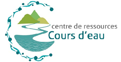 Logo du Centre de ressources Cours d'eau de l'Office Français de la Biodiversité (OFB)