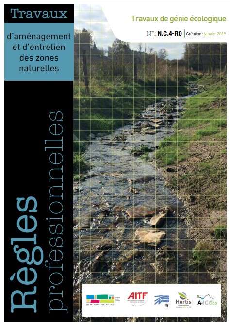 Règles professionnelles de travaux de génie écologiques, Unep